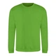 Мужской реглан Just Hoods AWJH030 M Зеленый Лайм (Lime Green) - изображение 1