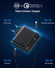 Зарядное устройство для Baseus [QC5.0] USB C Fast Charger 100W, технология GaN II Wired Charger для iPhone 13/12/11/Pro/Mini, Samsung Galaxy S20/S10, iPad Pro, MacBook Pro/Air, Dell XPS 13, Note 20/10+ и т.д. черный - изображение 3