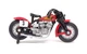 Модель мотоцикла Indian Sport Scout Bobber 1947 1:32 New-Ray (N2925) - зображення 1