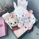Дитячий подарунковий набір VIP з 10 речей Gift HUB для новонародженого 0-3 міс Бебі бокс для дівчинки Подарунок на виписку з пологового будинку Б152 - зображення 1