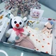 Дитячий подарунковий набір для новонародженої дівчинки 0-6 міс Gift HUB Бебі бокс Подарунок на виписку з пологового будинку для малюка 56-62 см Б144 - зображення 1