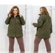 Стильна коротка куртка ST-Style 32429 54-56 - зображення 4