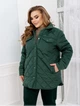 Стильна коротка куртка ST-Style 42429 54-56 Зелена - изображение 1