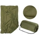 Одеяло флисовое полевое MIL-TEC Olive 200 x 150 см с транспортным мешком в комплекте - изображение 1