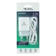 Мережевий зарядний Ridea RW-11311 Element Lightning 2.1 A Чорний - зображення 1
