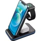 Зарядний пристрій Canyon WS-304 Foldable 3in1 Wireless charger (CNS-WCS304B) (10269286) - зображення 5