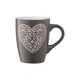Чашка Ardesto Heart 330 мл Deep Grey (AR3467DGR) - изображение 3