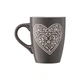 Чашка Ardesto Heart 330 мл Deep Grey (AR3467DGR) - изображение 5