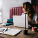 Настольная аккумуляторная LED лампа Professional 5200 mAh 3W 2700K IP54 USB темно-серая - изображение 10