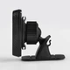 Автотримач для телефона HOCO CA24 Lotto series magnetic automotive center adsorbed holder Black (6957531065593) - изображение 6