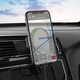 Автотримач для телефона з БЗП HOCO CA105 Guide three-axis linkage wireless charging car holder Black (6931474762443) - изображение 5