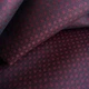 Резинка из натурального сатина Iconic Bordo Monogram WIDE – бордо - изображение 2