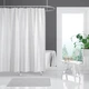Штора для ванной широкая 240*200 см Marble Tropik біла - изображение 1
