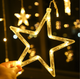 LED гирлянда новогодняя STAR цвет Теплый Белый 8 режимов от 220В - изображение 6