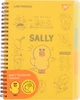 Зошит для записів YES Line Friends Sally А5 80 аркушів софт-тач пластикова обкладинка (765736) - зображення 1