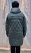 Женская куртка Mishele 1004-1N Фисташковый 46 - изображение 7