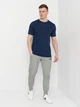 Футболка довга чоловіча Under Armour Sportstyle Left Chest Ss 1326799-408 S Синя (192007419104) - зображення 3