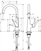 Змішувач Hansgrohe Talis S 72810000 - зображення 2