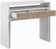 Письменный стол Mesa Компакт 100х40x88 см Белый/Дуб Канзас (MC-261) - изображение 2