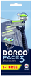 Бритви одноразові Dorco Pace 3 для чоловіків 3 леза 4 шт (8801038601366) - зображення 2