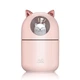 Увлажнитель воздуха с функцией детского ночника и аромадиффузора Aroma Humidifier Cat c подсветкой LED 3в1 на 300 мл Котик Розовый - изображение 10