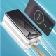 Мощный Power Bank Kamry 80000-t4 с индикатором и фонариком, 4хUSB, Type-C, Micro, Lightning, быстрая зарядка Белый - изображение 5