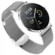 Ультра тонкий смарт-годинник Smart Watch T8 AMOLED дисплей, пульсометр, оксиметр, тонометр, крокомір, режим спорт, для чоловіків і жінок, срібло (001438763). - зображення 3