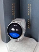 Ультра тонкий смарт-годинник Smart Watch T8 AMOLED дисплей, пульсометр, оксиметр, тонометр, крокомір, режим спорт, для чоловіків і жінок, срібло (001438763). - зображення 9