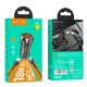 Адаптер автомобільний Hoco Type-C Cable Blue shield single port Car charger Z46 |1USB, 18W/3A, QC| grey - зображення 4