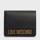 Portfel damski Love Moschino Portafogli Pvc Nero Galv.Ott.V. JC5628PP0AKM Czarny ocynk.Ott.V. (8059826141437) - obraz 1