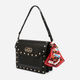 Torebka crossbody damska Love Moschino Borsa Pu+Pu Nero JC4043PP1CLE Czarna (8051578605465) - obraz 2