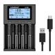Зарядное устройство Liitokala Lii-M4, 4 канала, Ni-Mh/Li-ion, Powerbank, Test, LCD - изображение 1