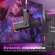 Мікрофон динамічний Fifine AM8 AmpliGame Чорний USB Type-C/XLR з RGB підсвічуванням + підставка - зображення 9