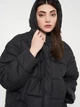 Куртка демисезонная короткая с капюшоном женская X-Woyz LS-8919-8 48 Черная (XW2000002484752) - изображение 4