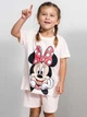 Детская летняя пижама для девочки Disney Minnie 2900001336 98 см Светло-розовая (8445484271522) - изображение 1