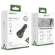 Автомобільний зарядний пристрій ACEFAST B7 metal 45W (USB-A+USB-A) with digital display (AFB7B) - зображення 2