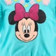 Детский летний комбинезон для девочки Disney Minnie WE1085 98 см Голубой (3609086625960) - изображение 3