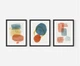 Модульна картина 3в1, Геометричних барвистих плям Printedwall, сучасний живопис, 43 х 99 см (0036) - изображение 5