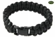 Браслет выживания Paracord Mil-Tec® Black - изображение 2