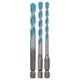 Набор универсальных сверл Bosch HEX-9 Multi Construction, 3 шт (2608589529) - изображение 1