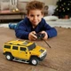 Машинка трансформер на радіо керуванні Robot Car Warrior-Hummer робот автобот, акумуляторний, світлові та звукові ефекти Жовтий - зображення 6