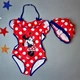 Купальник Minnie Mouse з шапочкою Disney для девочки 116 см Червоний 19053 - зображення 1