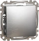 1-клавишный выключатель Schneider Electric Sedna Design Матовый алюминий (SDD170101) - изображение 1
