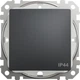 1-клавишный переключатель IP44 Schneider Electric Sedna Design Черный (SDD214106) - изображение 3