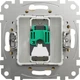 Компьютерная розетка однопостовая разъем RJ45 5е UTP Schneider Electric Sedna Design Береза Искусственное дерево (SDD180451) - изображение 4