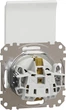 Розетка с заземлением со шторками и крышкой Schneider Electric Sedna Design Белый (SDD111024) - изображение 2