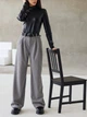 Гольф женский из экокожи на флисе облегающий приталенный теплый водолазка Seventeen L-XL Черная 1978.5091 - изображение 2