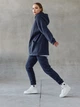 Брюки спортивные женские теплые на флисе на резинке с манжетами Seventeen L-XL Серые 1977.5108 - изображение 10