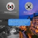 Беспроводная уличная WiFi камера ICSEE WHD814B 4.0Mp PTZ с удаленным доступом Белая - изображение 9