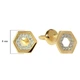 Сережки-пусети Diamant С2725 (525558) - зображення 2